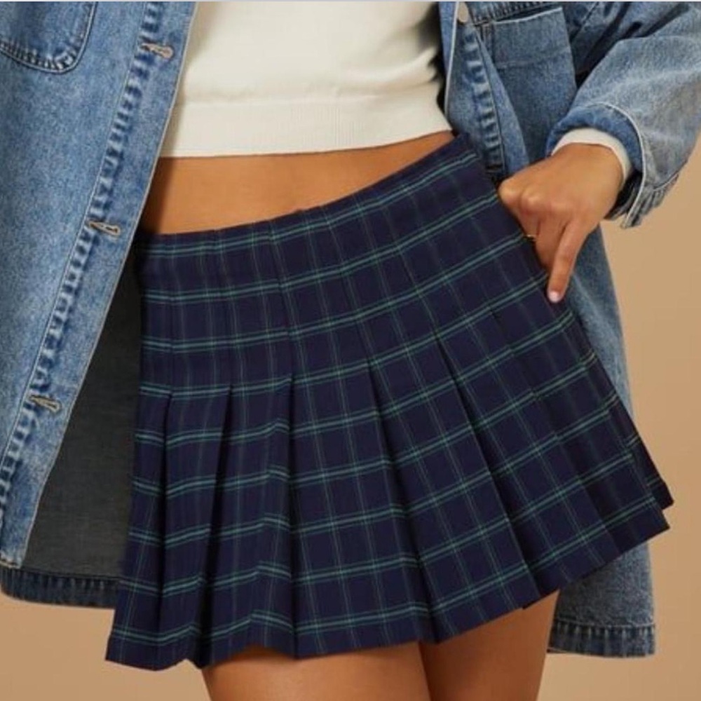 Size XS ALTAR’D STATE Stevie Plaid Cheer Skort